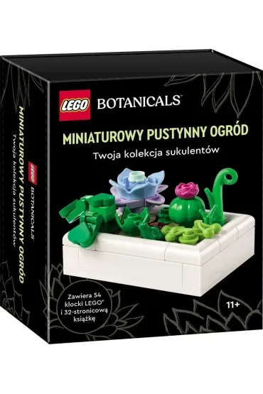 LEGO Botanicals. Miniaturowy pustynny ogród