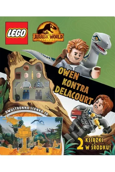 LEGO Jurassic World Owen kontra Delacourt