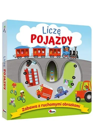 Liczę pojazdy. Zabawa z ruchomymi obrazkami