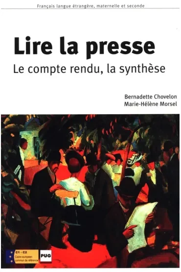 Lire la presse książka poziom C1 - C2