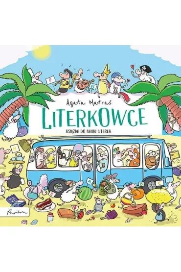 Literkowce. Książka do nauki literek
