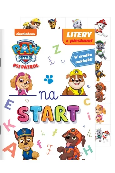 Litery z pieskami. Psi Patrol. Na start... Część 5