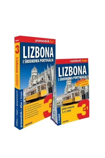 Lizbona i Środkowa Portugalia zestaw przewodnikowy 3w1 2023