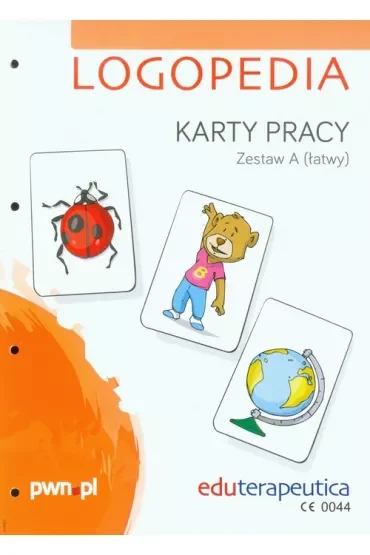 Logopedia. Karty pracy. Zestaw A (łatwy)