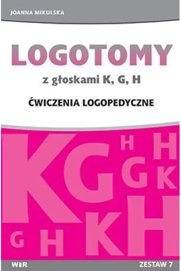 Logotomy z głoskami K,G,H
