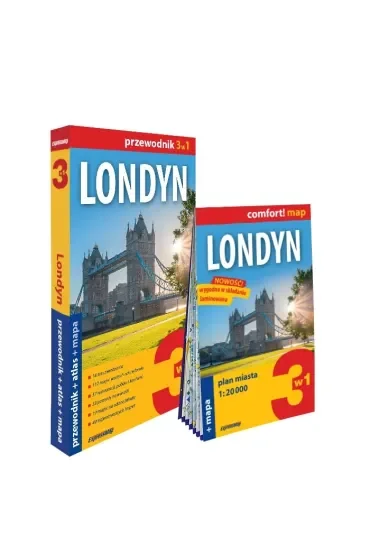 Londyn zestaw przewodnikowy 3w1 2024