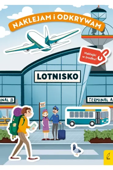 Lotnisko. Naklejam i odkrywam
