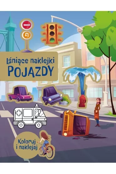 Lśniące naklejki. Pojazdy