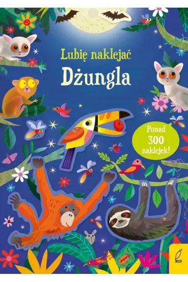 Lubię naklejać. Dżungla