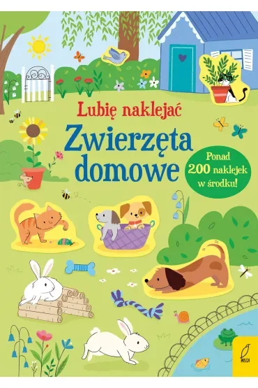 Lubię naklejać. Zwierzęta domowe
