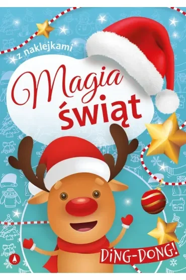 Książeczka A4 Magia świąt. Ding-dong   NAKLEJKI SKRZAT 073676