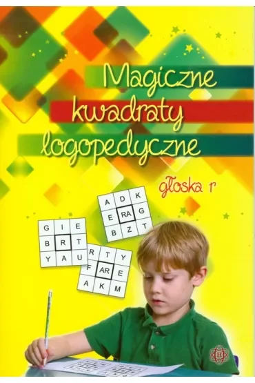 Magiczne kwadraty logopedyczne. Głoska r