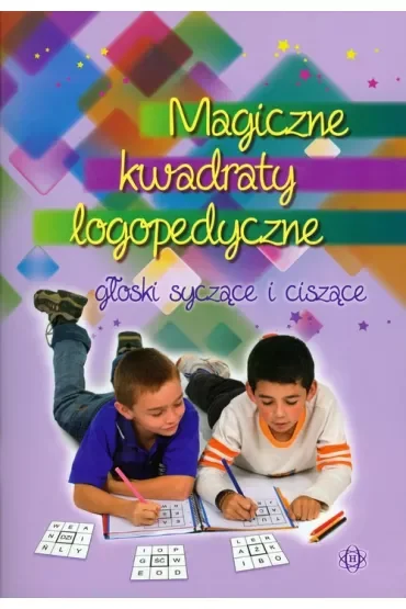 Magiczne kwadraty logopedyczne Głoski syczące i ciszące