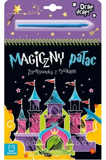 Magiczny pałac. Zdrapywanka z rysikiem