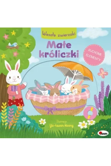 Małe króliczki. Wesołe zwierzaki