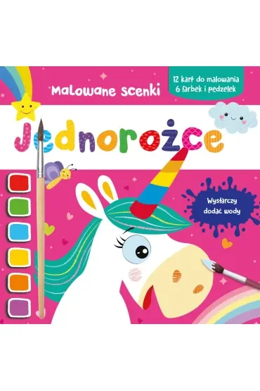 Malowane scenki. Jednorożce