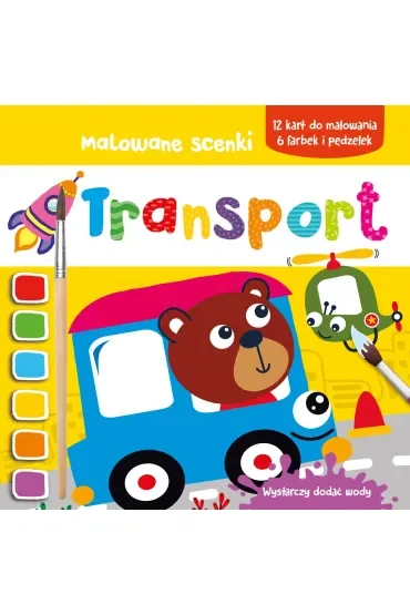 Malowane scenki. Transport