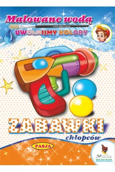 Malowane wodą Zabawki chłopców