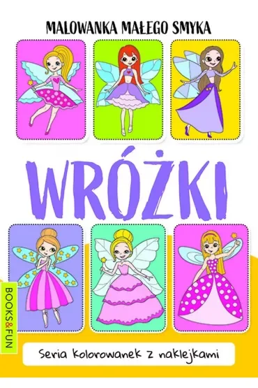 Wróżki. Malowanka małego smyka