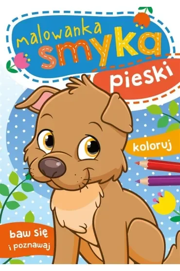 Malowanka smyka. Pieski