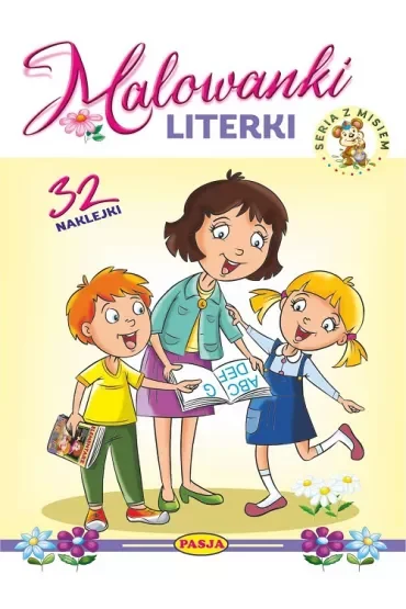 Literki. Malowanki. Seria z misiem