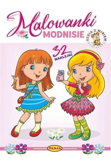 Modnisie. Malowanki. Seria z misiem