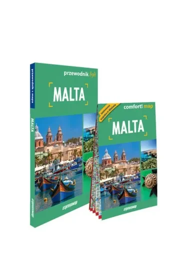 Malta light: przewodnik + mapa w.2025