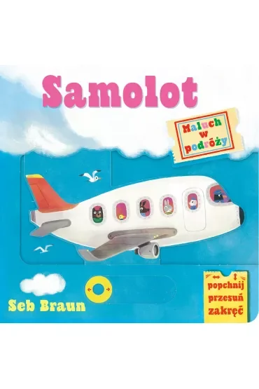 Maluch w podróży. Samolot