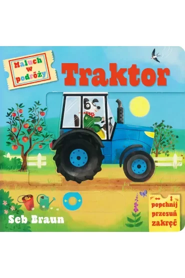 Maluch w podróży. Traktor