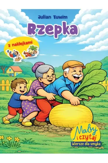 Maluj i czytaj. Wiersze dla smyka. Rzepka