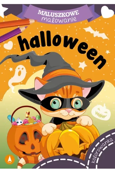 Halloween. Maluszkowe malowanie