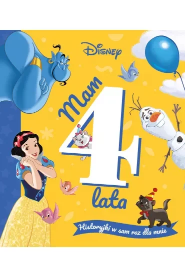 Mam 4 lata. Historyjki w sam raz dla mnie. Disney
