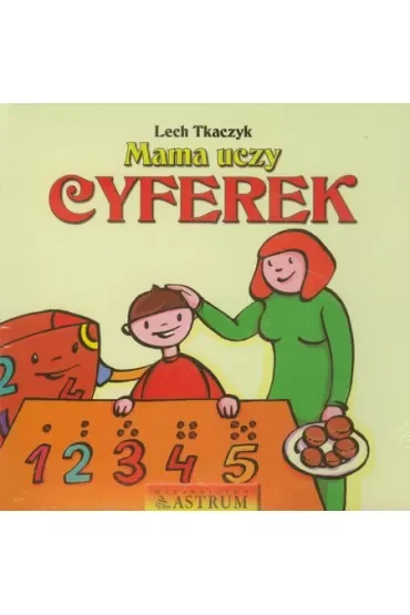 Mama uczy cyferek z płytą CD