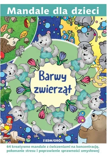 Barwy zwierząt. Mandale dla dzieci