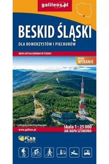 Mapa - Beskid Śląski 1: 25 000