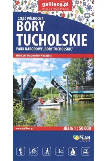 Bory Tucholskie-część północna. Park Narodowy skala 1: 50 000