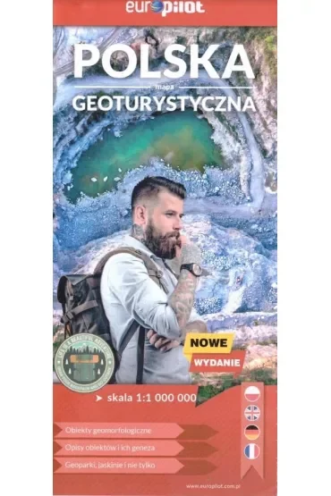 Polska mapa geoturystyczna Europilot 1:750 000