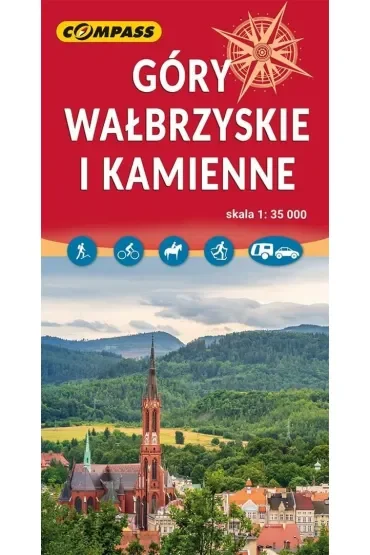 Mapa - Góry Wałbrzyskie i Kamienne 1:35 000 w.5