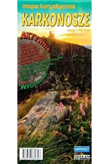 Mapa - Karkonosze dla aktywnych 1:30 000