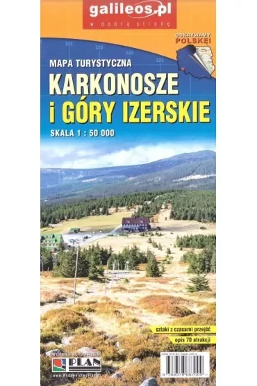 Karkonosze i Góry Izerskie 1:50 000 - mapa 2022