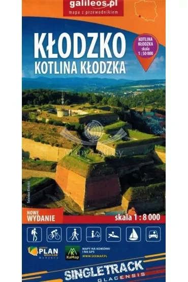 Mapa - Kłodzko. Kotlina Kłodzka w.2024