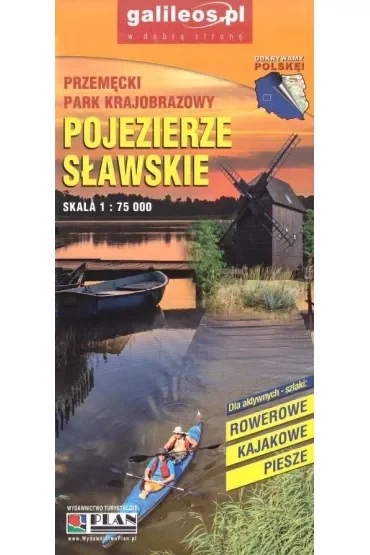 Pojezierze Sławskie - mapa 2023