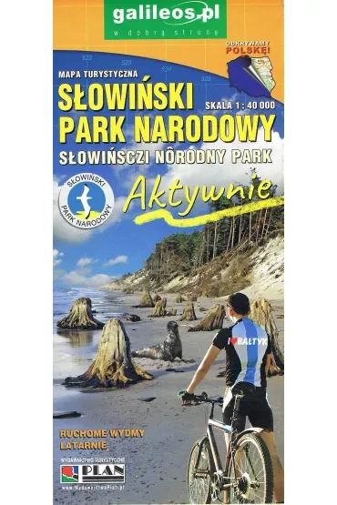 Słowiński Park Narodowy 1: 40 000 mapa 2024