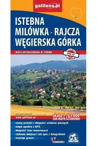Mapa sztabowa -Istebnik,Milówka,Rajcza,Węgierska..