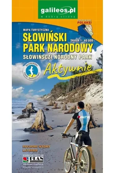 Mapa tur - Słowiński Park Narodowy 1:40 000