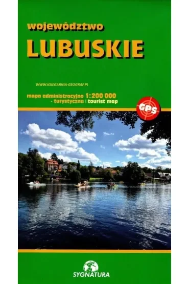 Mapa tur. województwo lubuskie 1:200 000