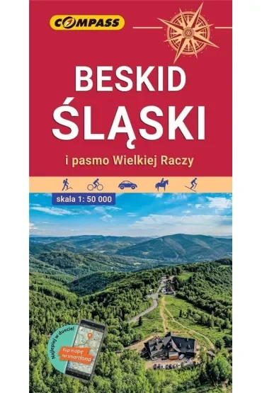 Mapa turystyczna Beskid Śląski i Pasmo Wielkiej Raczy 1:50 000