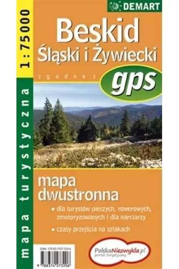 Beskid Śląski i Żywiecki 1:75 000