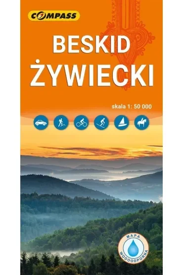 Mapa turystyczna Beskid Żywiecki 1:50 000