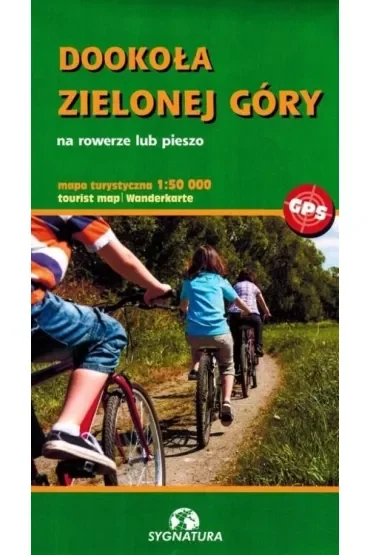 Mapa turystyczna - Dookoła Zielonej Góry